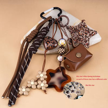 Luxury Keychain Bag Charm & Coin Purse - Handmade Tassel