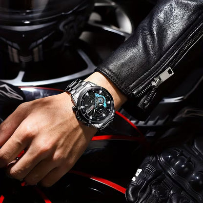 Curren Silver Watch-For Men