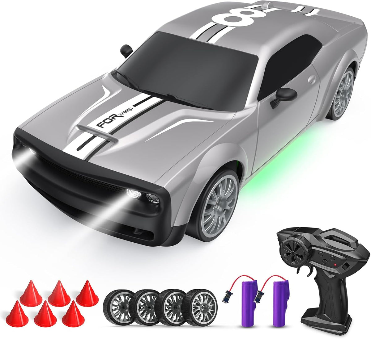 RC Drift Car Remote Control Car 2.4GHz 1:20 Scale 4WD 20KM/H High Speed Remote Control
