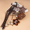 Luxury Keychain Bag Charm & Coin Purse - Handmade Tassel