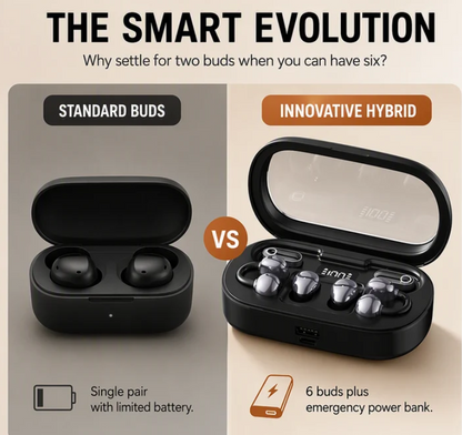 6 IN 1 WITH POWER BANK