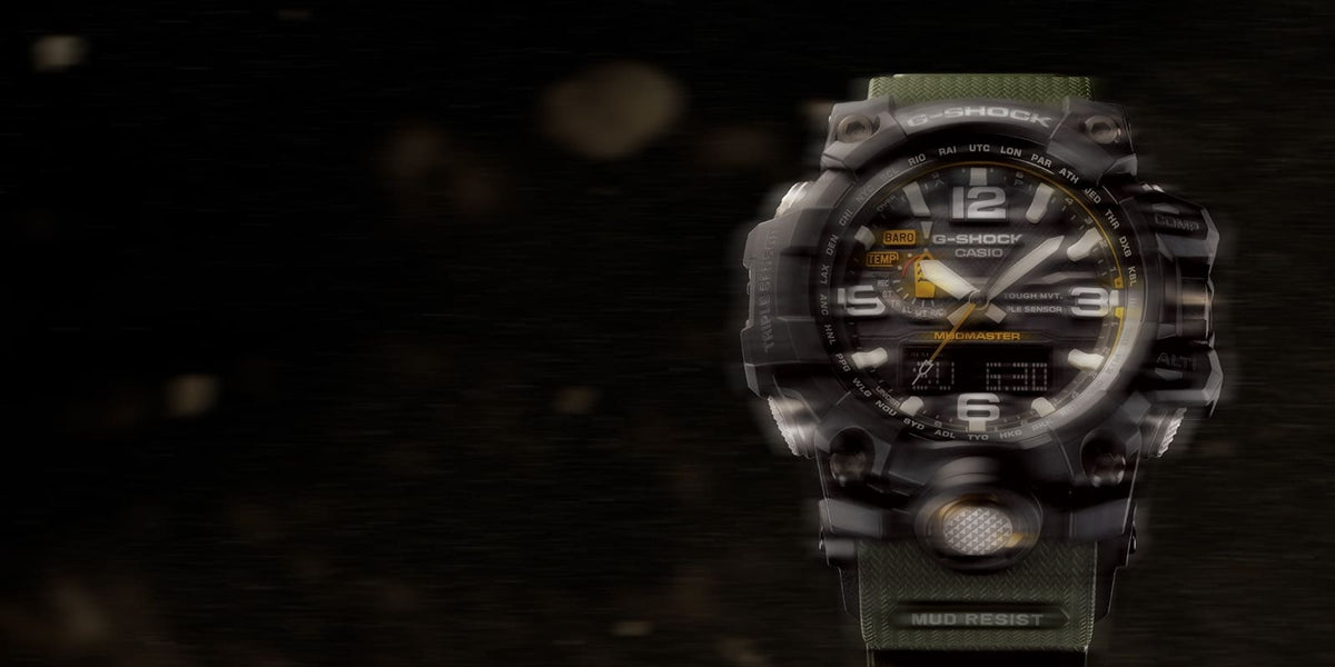 Green Casio G-Shock Watch – Bold Sporty Style with a Premium Look!