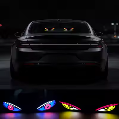 Devil Eyes LED Car Window Light