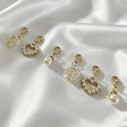 6-Piece 6-Piece Shoe Charms Set with Lobster Clasp
